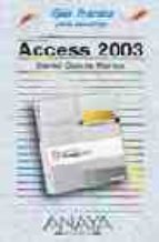 Microsoft Office Access 2003 PDF