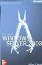 Microsoft Windows Server 2003: Manual Del Administrador