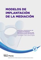 Modelos De Implantacion De La Mediacion