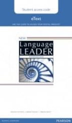 New Language Leader Intermediate Student Etext Access Card
