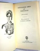 Northanger Abbey And Persuasion. With An Introduction By R. Brimley Johnson