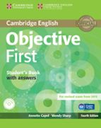 Objective First Student S Book With Answers With Cd-rom 4th Edition