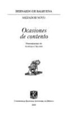 Ocasiones De Contento PDF