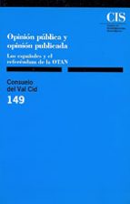 Opinion Publica Y Opinion Publicada: Los Españoles Y El Referendu M De La Otan PDF