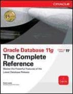 Oracle Database 11g: The Complete Reference