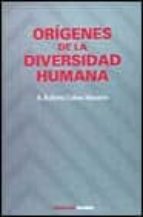Origenes De La Diversidad Humana PDF