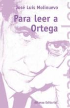Para Leer A Ortega PDF