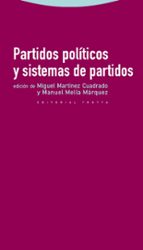 Partidos Politicos Y Sistemas De Partidos