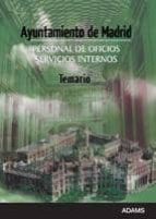 Personal De Oficios Servicios Internos Ayuntamiento De Madrid: Te Mario PDF