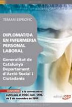 Personal Laboral De La Generalitat De Catalunya. Departament D Ac Cio Social I Ciutadania. Diplomat/da En Infermeria. Temari Esp