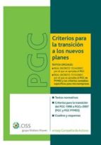 Pgc Criterios Para Transicion A Los Nuevos Planes PDF