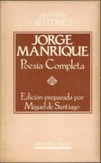 Poesía Completa. Edición Preparada Por Miguel De Santiago