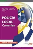 Policia Local De Canarias: Temario General