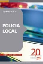 Policia Local: Temario Vol. Ii