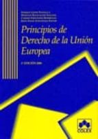 Principios De Derecho De La Union Europea
