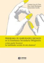 Programa De Habilidades Sociales En La Enseñanza Secundaria Oblig Atoria