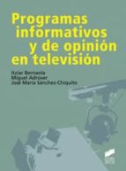 Programas Informativos Y De Opinion En Television PDF