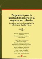 Propuestas Para La Igualdad De Genero En La Negociacion Colectiva PDF