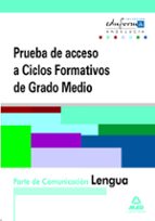 Pruebas De Acceso A Ciclos Formativos De Grado Medio. Andalucía. Parte De Comunicación. Lengua