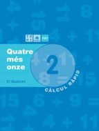 Quadern Calcul Rapid Quatre Mes Onze 2