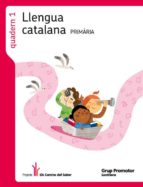 Quadern Llengua 1 Camins 1º Primaria Catala