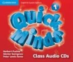 Quick Minds Level 1 Class Audio Cds Spanish Edition