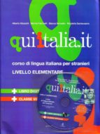 Quiitalia.it Livello Elementare: Libro Per Lo Studente + Dvd-rom Nivel A1/a2 PDF