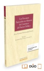 Recursos Especiales En Materia De Contratos Del Sector Público Formato Duo PDF