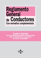 Reglamento General De Conductores Con Normativa Complementaria