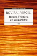 Resum D Historia De Catalanisme PDF