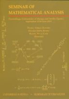 Seminar Of Mathematical Analysis 2005 PDF