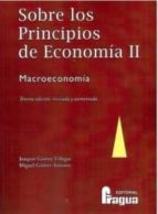 Sobre Los Principios De Economia Iii: Macroeconomia