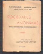 Sociedades Anónimas. Aplicación Práctica De Su Legislación. Prólogo De José María De Lapuerta Y De Las Pozas