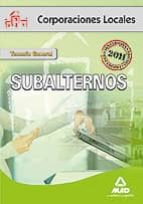 Subalternos De Corporaciones Locales: Temario General