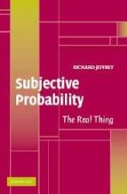 Subjective Probability: The Real Thing PDF