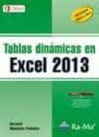 Tablas Dinamicas En Excel 2013 PDF