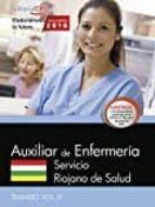 Tecnico/a En Cuidados Auxiliares De Enfermeria: Servicio Riojano De Salud: Temario