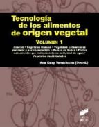 Tecnologia De Los Alimentos De Origien Vegetal PDF