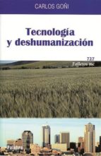 Tecnologia Y Deshumanizacion