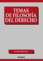 Temas De Filosofia Del Derecho PDF