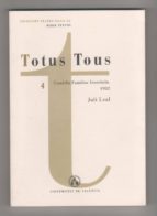Totus Tous. Comèdia Familiar Inundada. 1982 PDF