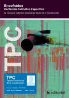 Tpc - Encofrados. Contenido Formativo Especifico PDF