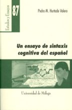Un Ensayo De Sintaxis Cognitiva Del Español PDF