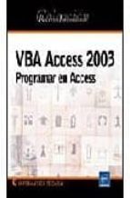 Vba Access 2003: Programar Con Access