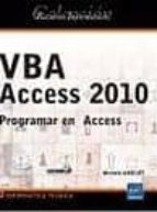 Vba Access 2010. Programar En Access